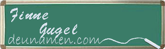 Finne Gugel Visitenkarte